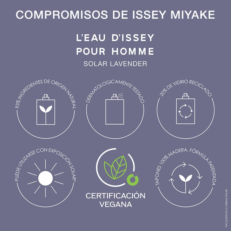 L'Eau D'Issey Pour Homme Solar Lavender EDT 50 ml de Issey Miyake