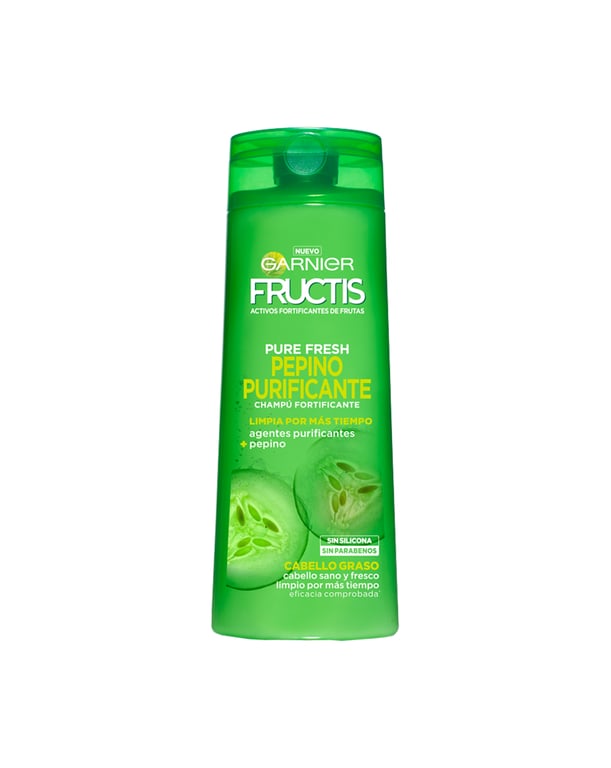 Fructis Pure Fresh Concombre Purifiant Shampooing Fortifiant 360 ml de Garnier