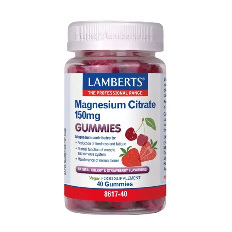 Citrato De Magnésium 150 mg Gummies