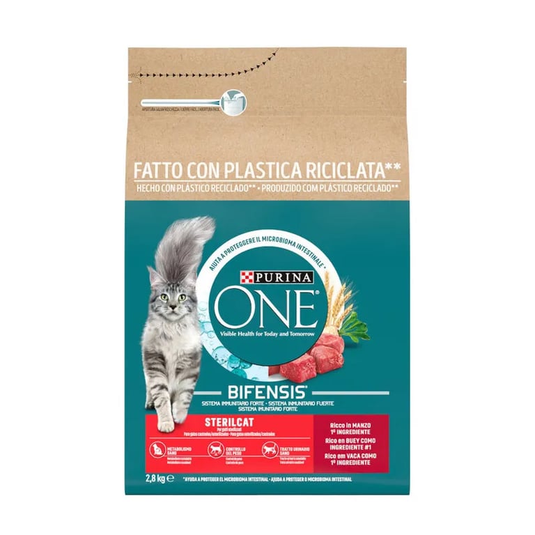 Bifensis Sterilcat Rico En Buey Y Trigo