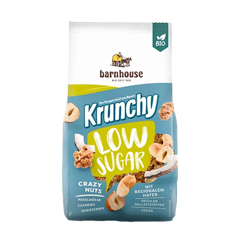 Muesli Krunchy Frutos Secos Bajo En Azúcar