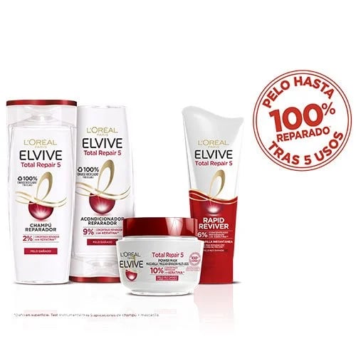 Elvive Total Repair 5 Champú Reparador 370 ml de L'Oreal Paris