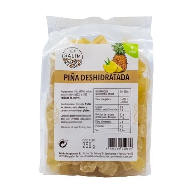 Piña Deshidratada Trocitos