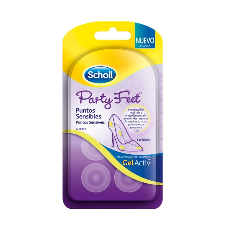 PARTY FEET GEL ACTIV PUNTOS SENSIBLES