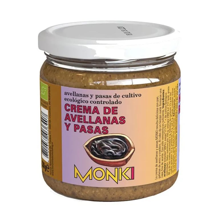Crema Nocciole e Uva Passa Bio