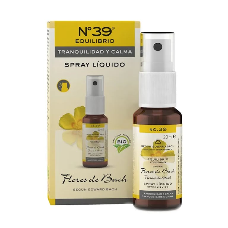 N-39 Equilibrio Spray Bio Flores De Bach