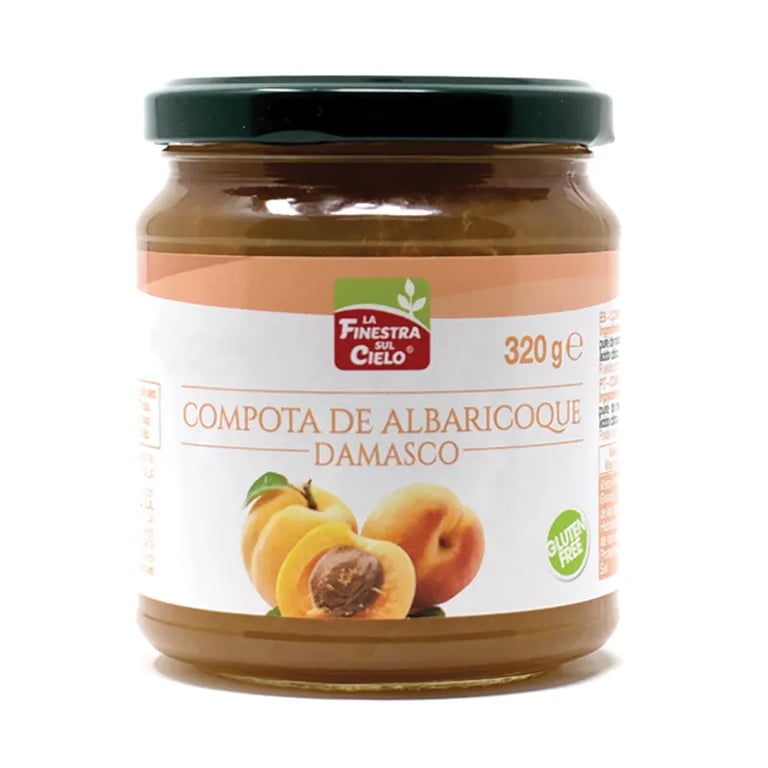 COMPOTA DE ALBARICOQUE DAMASCO BIO