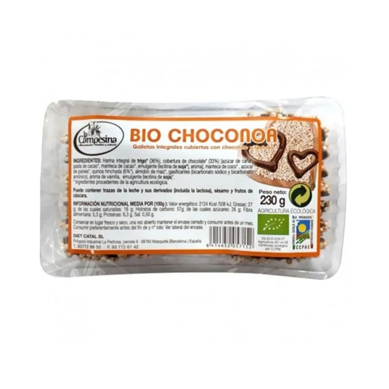 BIO CHOCONOA (QUINOA) 230g