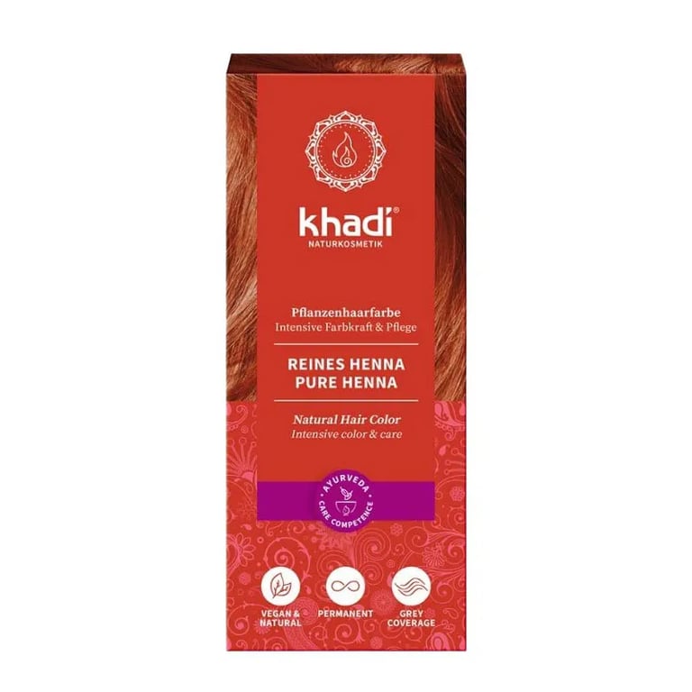 Henna Natural Pura Roja