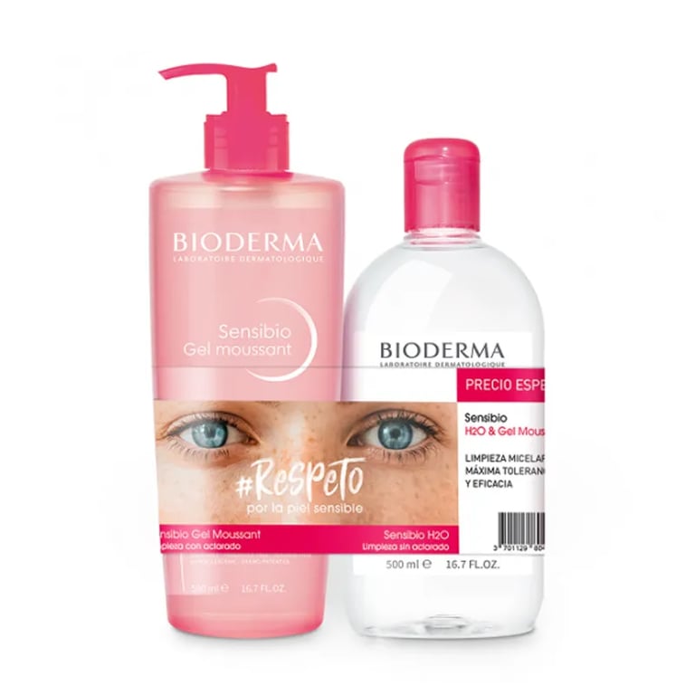 Pack Sensibio Gel Moussant + Sensibio H2O