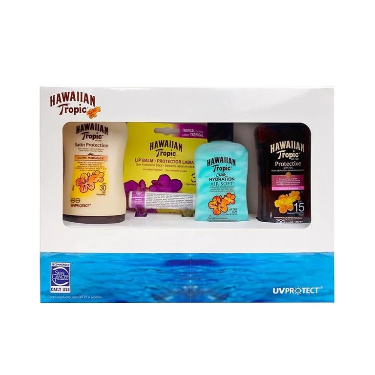 After Sun Kit + Lotion SPF30 + Öl SPF15 + Lippenstift SPF30