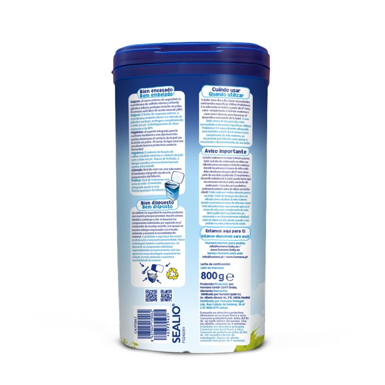 Miltina Probalance 2 800g de Miltina