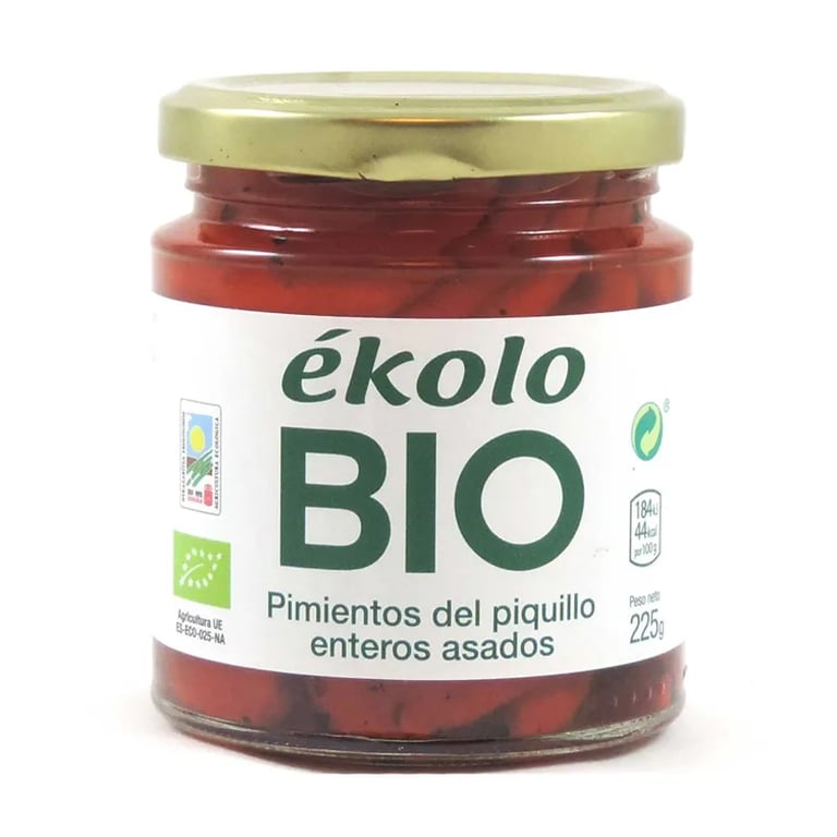 Bio Ganzer gerösteter Piquillo-Paprika Extra Bio
