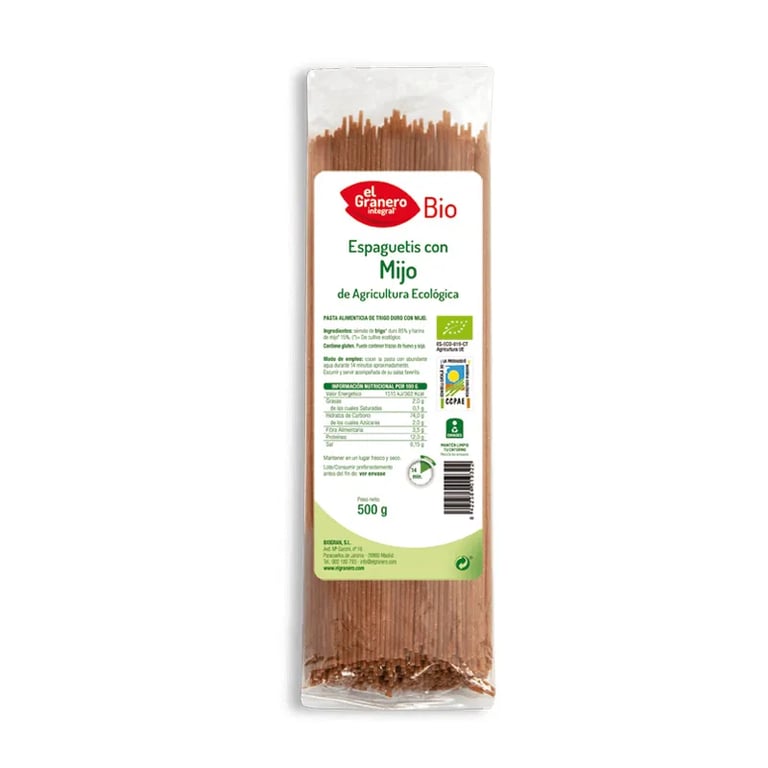 Esparguete Com Painço Bio