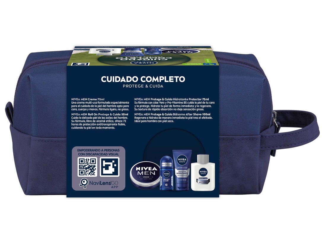 Men Cuidado Completo Pack Neceser 4 Piezas de Nivea