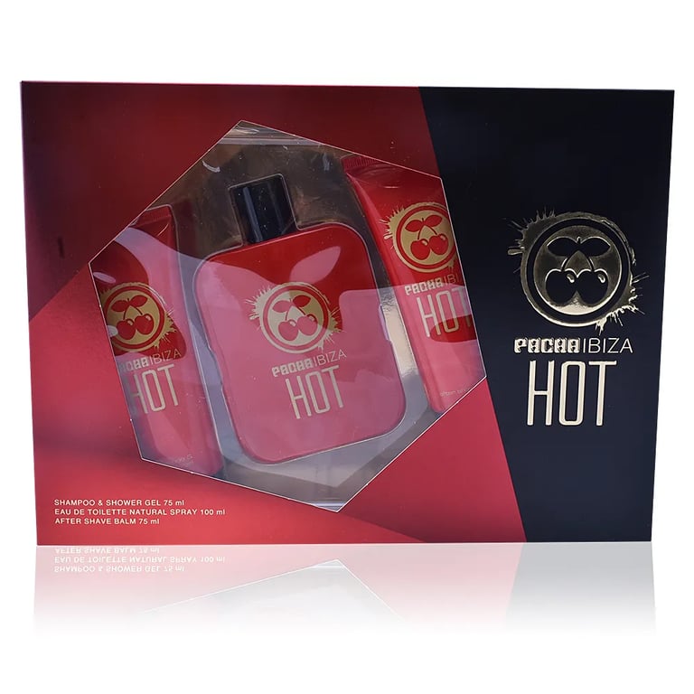 Pacha Ibiza Hot Man Coffret 3 Produits EDT 100 ml