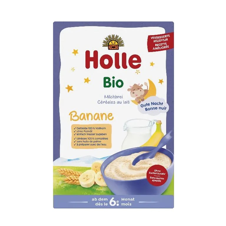 Bouillie De Blé Lait Et Banane Sans Gluten Bio