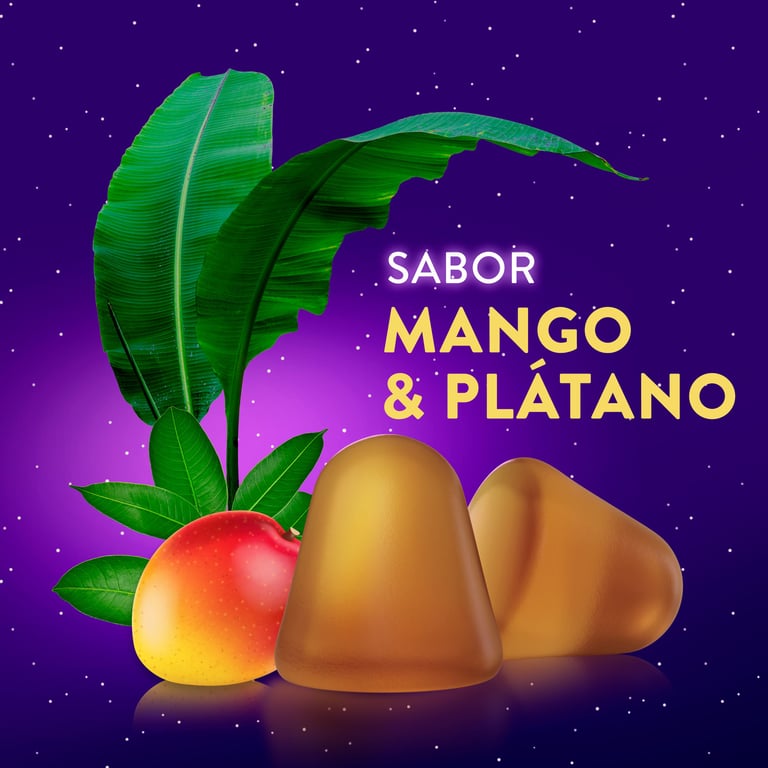 Natura Melatonina Gominolas Sabor Mango Plátano 30 Uds de Zzzquil