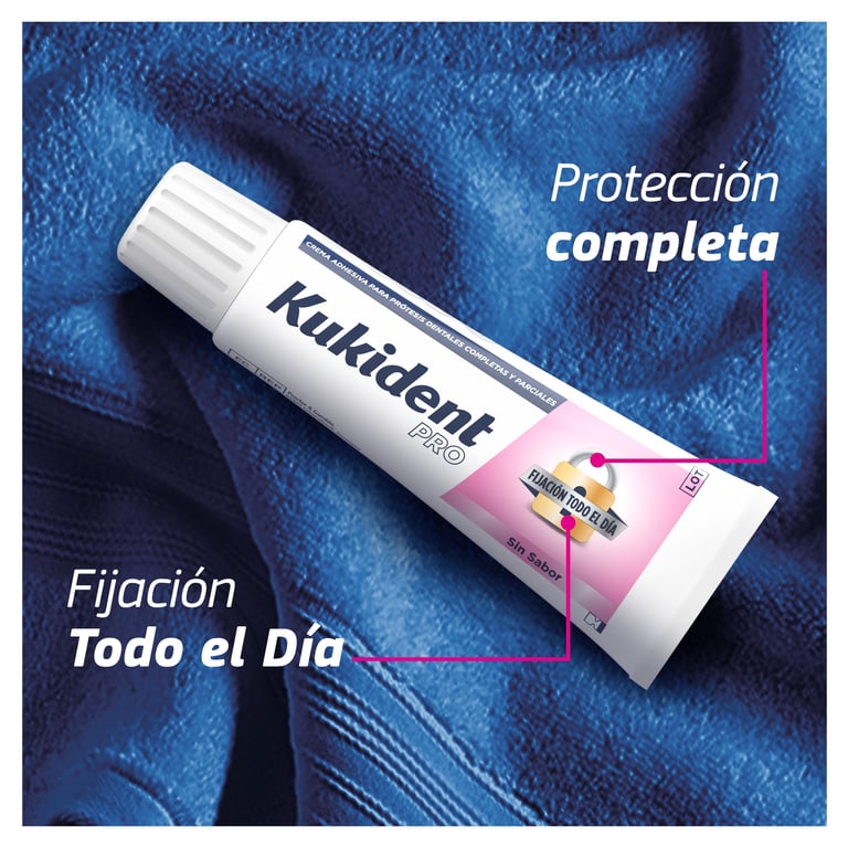 KUKIDENT PRO COMPLETE CREMA ADHESIVA SABOR NEUTRO 47g