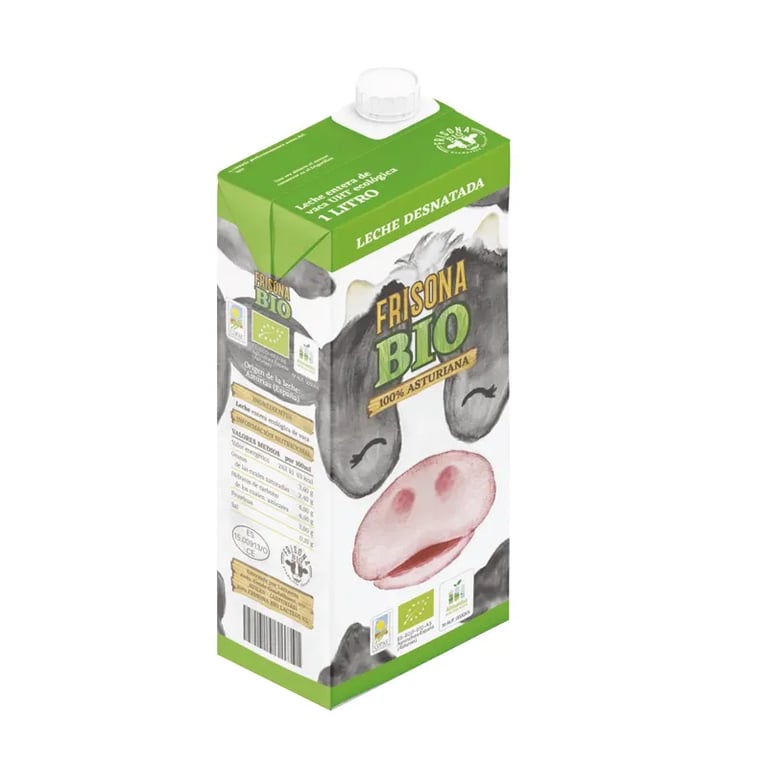 Leche UHT Desnatada Bio