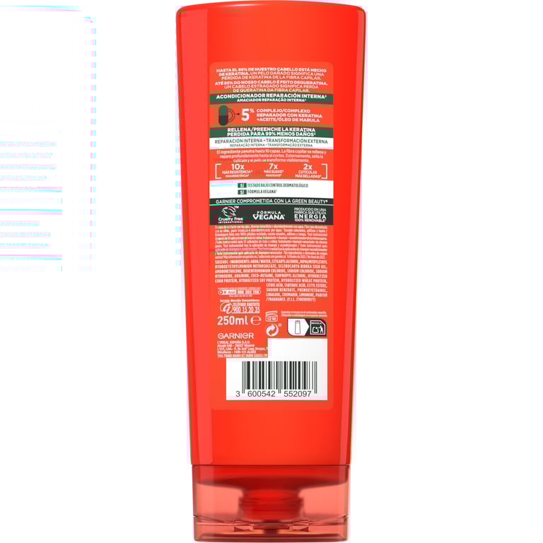 Fructis Stop Agressions Après-Shampooing  250 ml de Garnier