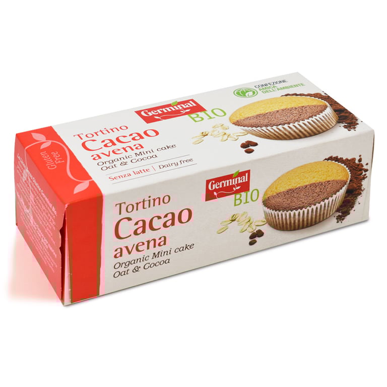 Bizcocho Avena Cacao Sin Gluten Bio 180g