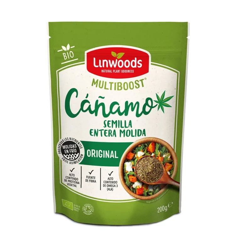Multiboost Semillas Molidas De Cáñamo Bio