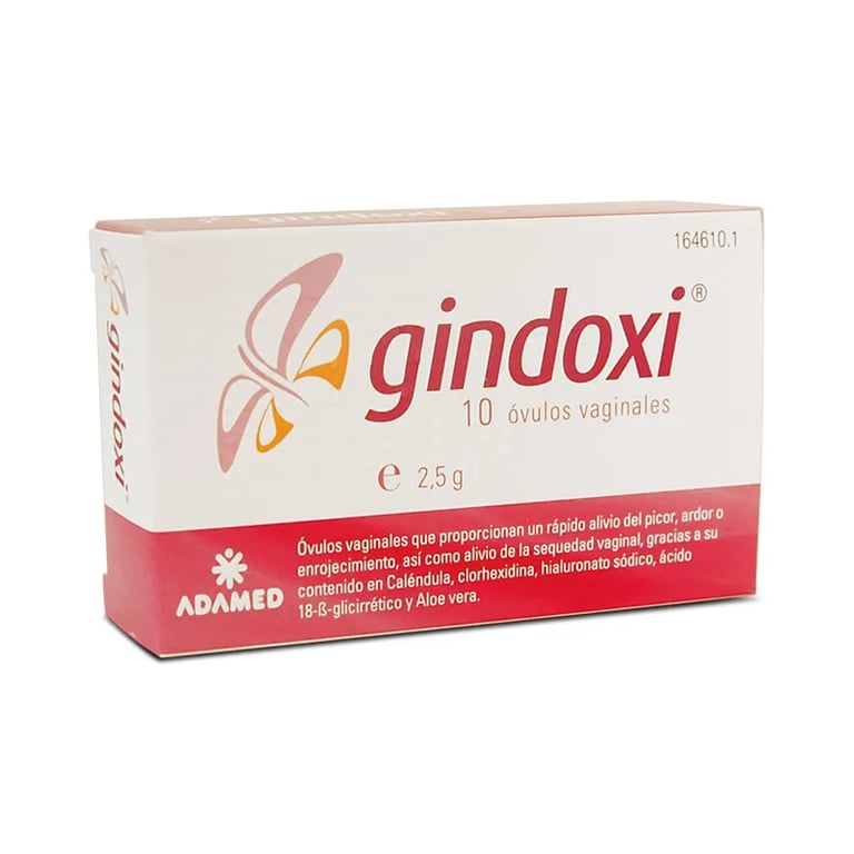 GINDOXI ÓVULOS VAGINALES