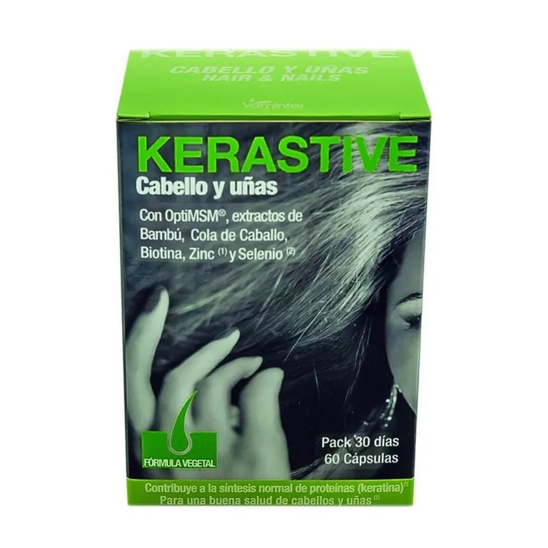 Kerastive Cabello Y Uñas Formula Vegetal