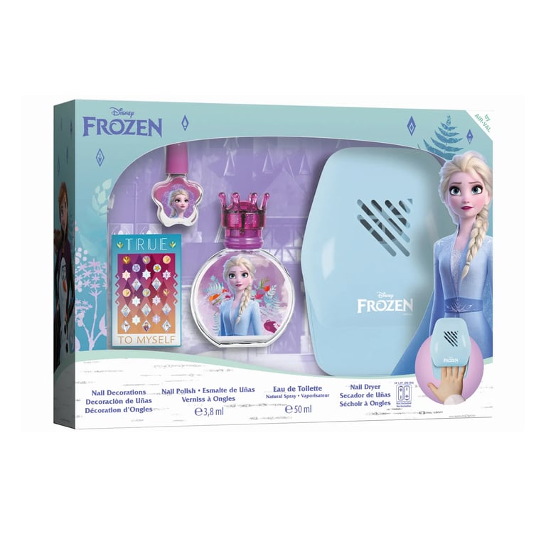 Frozen Estuche EDT 50 ml + Kit De Manicura Con Secador