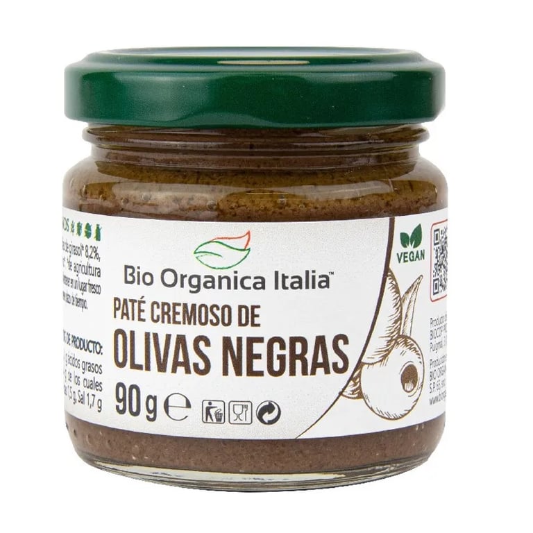 Tapenade Crémeuse d’Olives Noires Bio