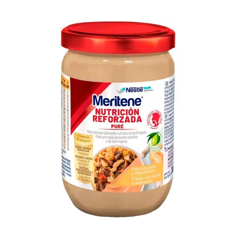 Meritene Puré Pollo Con Pasta Y Champiñones