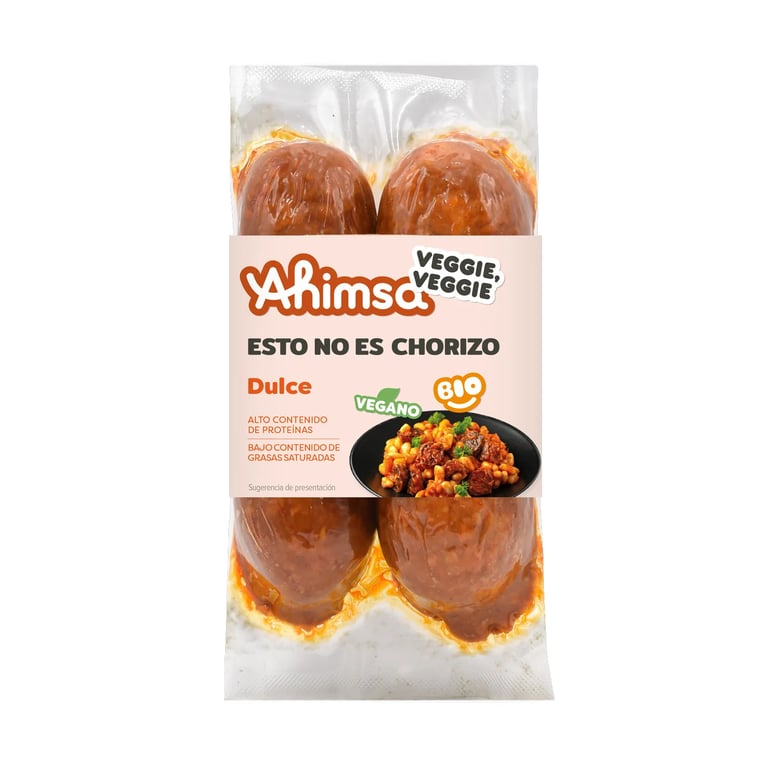 Chorizo Dulce Vegano Bio