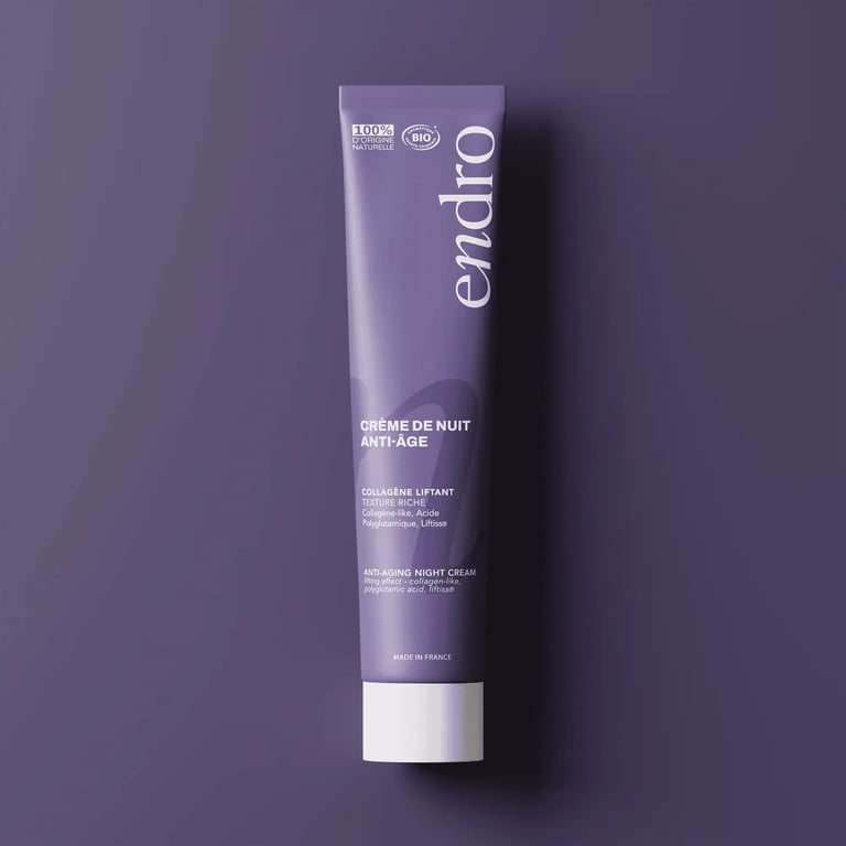 Crema Facial de Noche Reafirmante con Colágeno