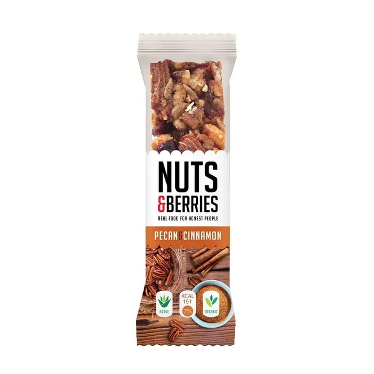 Barrita De Frutos Secos Nueces Y Canela