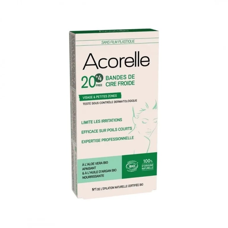 Bandas Depilatórias Faciales Cera Fria Bio