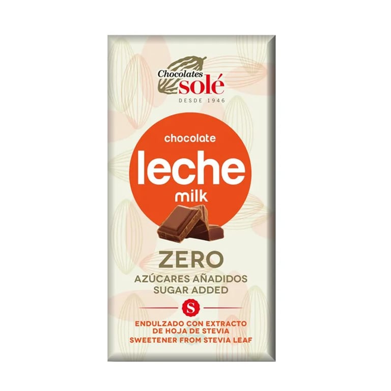 Chocolate Con Leche Endulzado Con Stevia