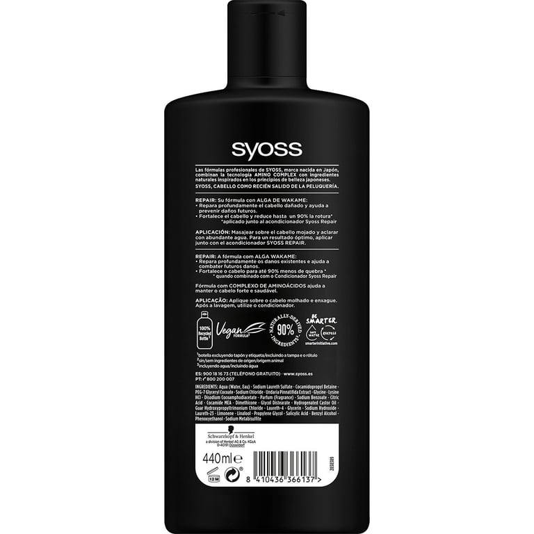 Repair Champô Alga de Wakame 440 ml da Syoss