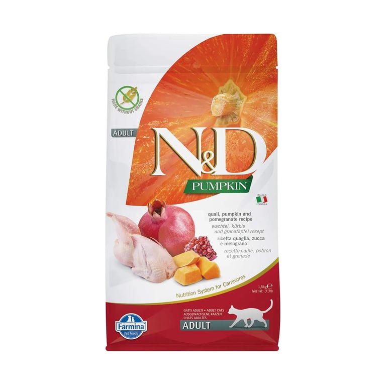 Katzenfutter Adult ND Wachtel und Granatapfel