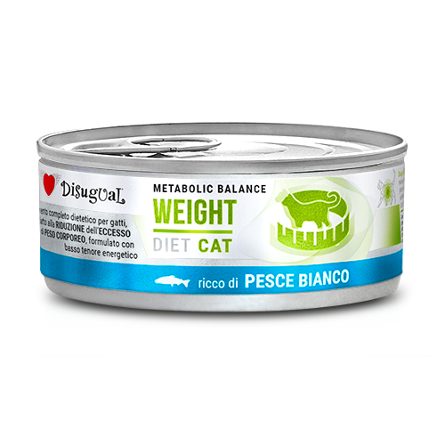 Weight Para Gatos de Pescado Blanco