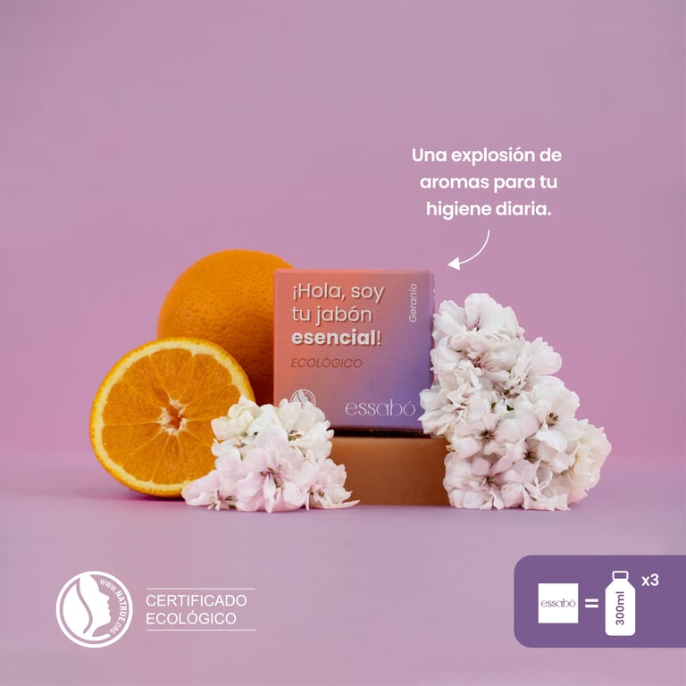 Savon Écologique Essentiel Géranium - imagen 2 de 6