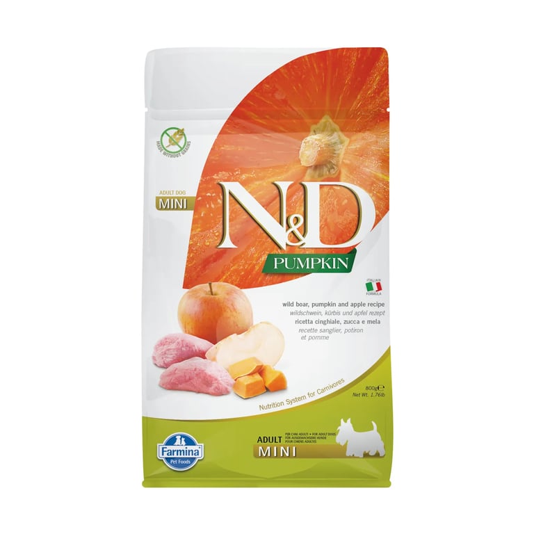 Hondenvoer Volwassene Mini Nd Pompoen Zwijn Appel
