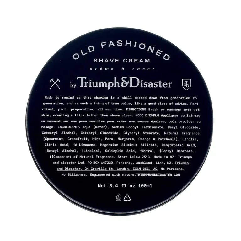 Old Fashioned Shave Cream Jar