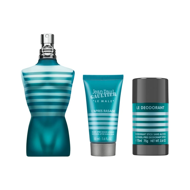 Le Male Set EDT 125 ml + After Shave 50 ml + Desodorante 75 ml de Jean Paul Gaultier
