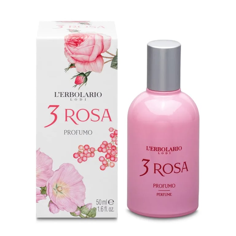 3 Rosa Agua De Perfume