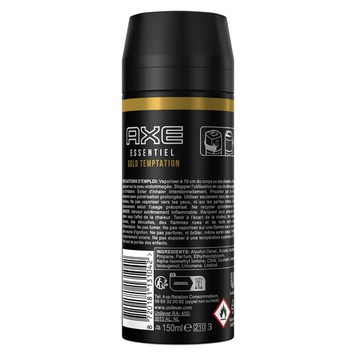 Gold Temptation Fresh Deodorant Spray 150 ml von Axe