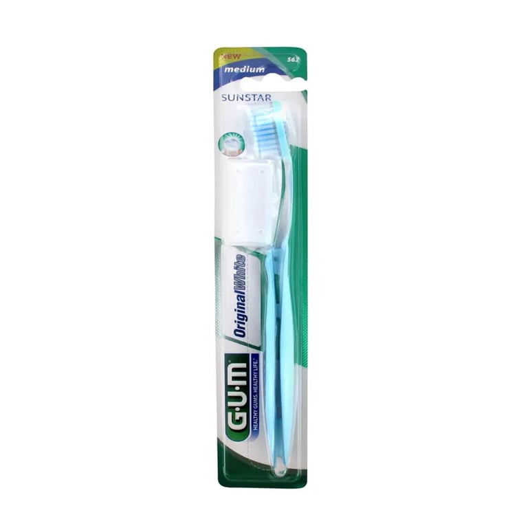 Gum Original White Zahnbürste Medium 563