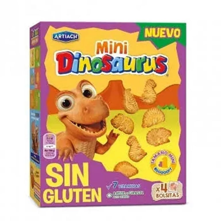 Galletas Dinosaurios Mini Sin Gluten