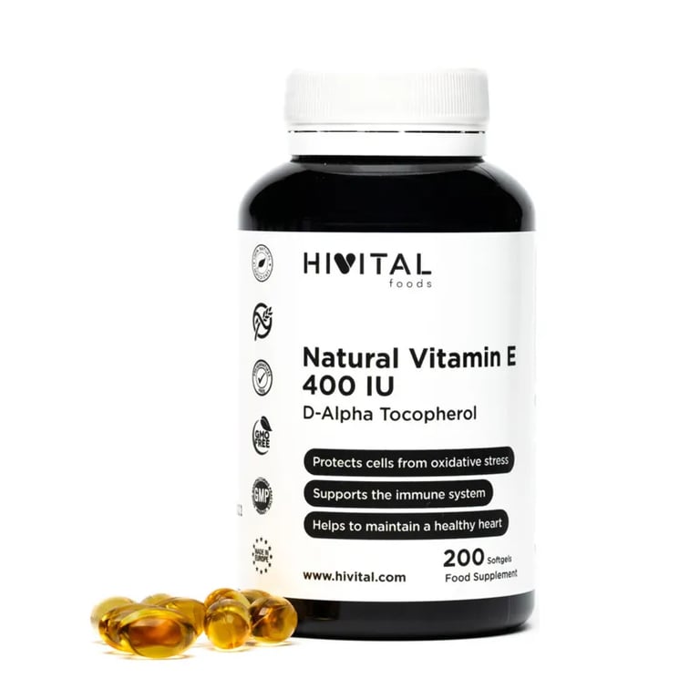 Natural Vitamin E 400 Iu