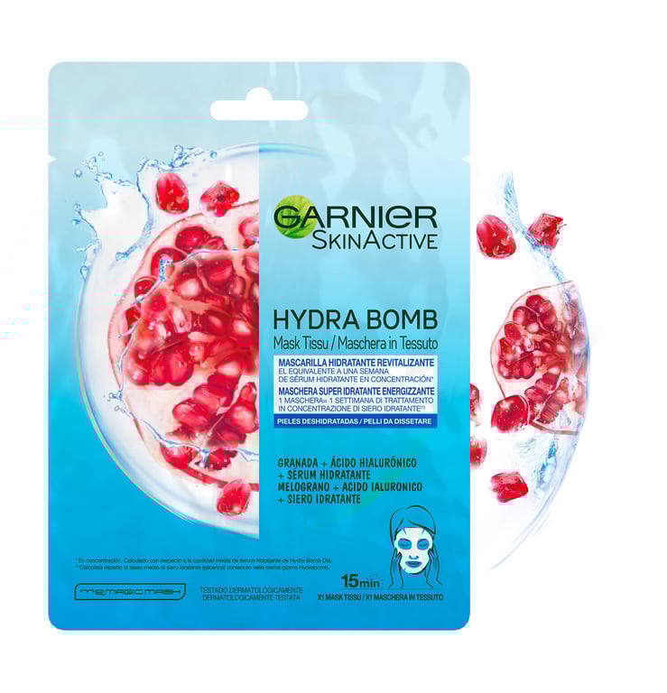 Skinactive Hydrabomb Masque Revitalisant Visage de Garnier